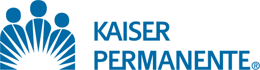 Kaiser Permanente Logo Three People with a sun rising
