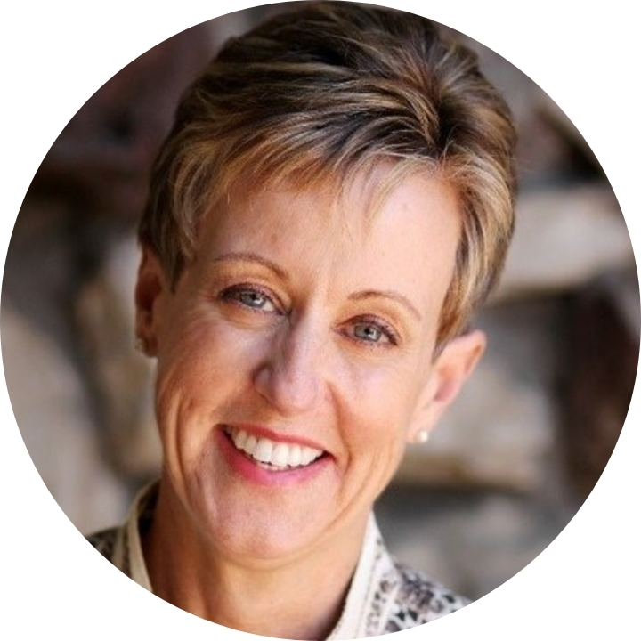 circular headshot of LMU SOE BOV co-chair Deb Estes