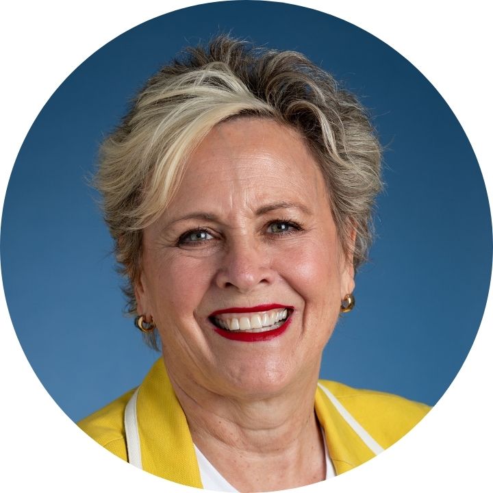 circular headshot of LMU SOE DOD Vanessa Benya