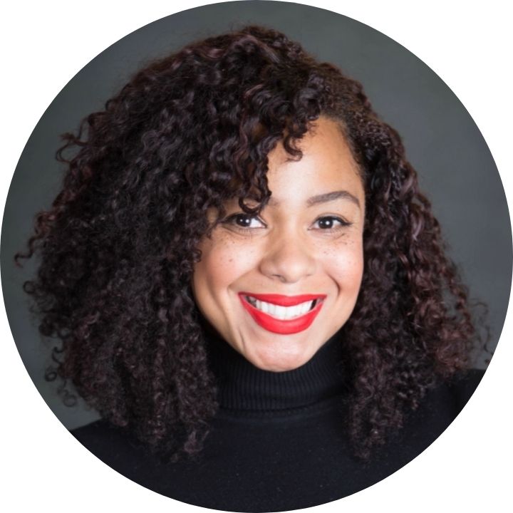 circular headshot of LMU SOE faculty member Maia Niguel Hoskin