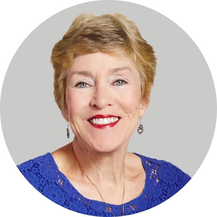 circular headshot of LMU SOE presidential faculty member Martha McCarthy