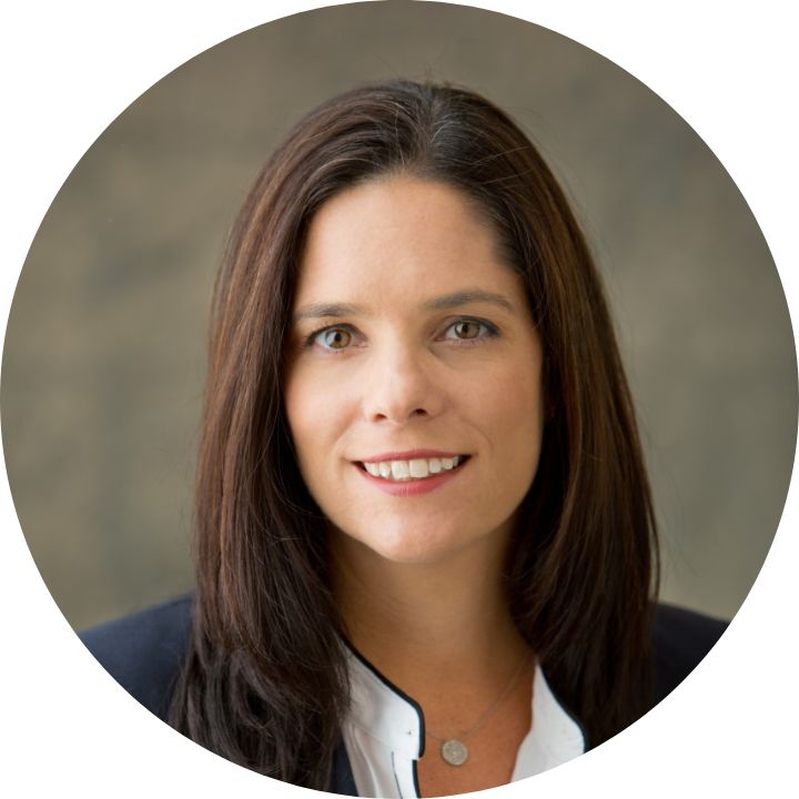 Circular headshot of LMU SOE BOV co-chair Catherine Sanders